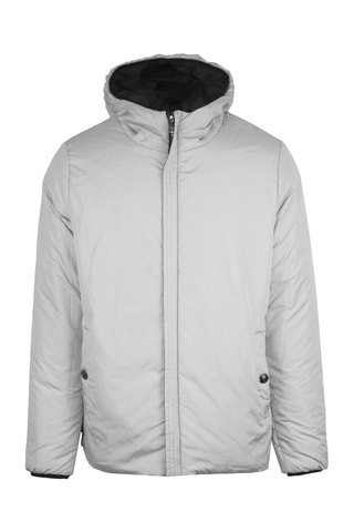 Coupe-vent  et gris - Blanc, noir et gris