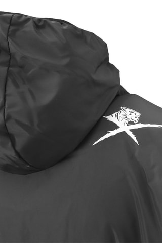 Coupe-vent  et gris - Blanc, noir et gris