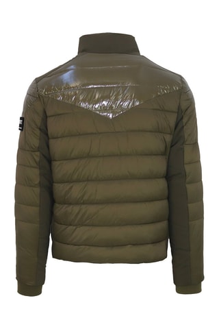 Doudoune - Blanc, noir et vert