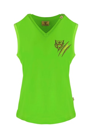 Débardeur - Noir, vert et jaune