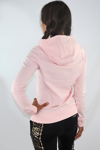 Sweat à capuche - Noir et rose