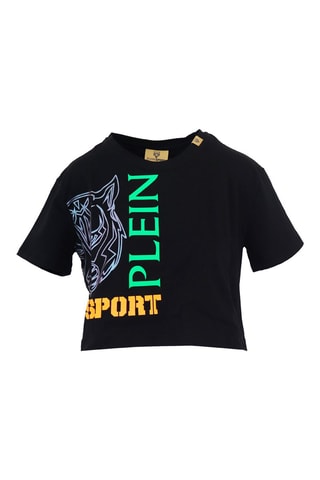 T-shirt - Noir, bleu et vert