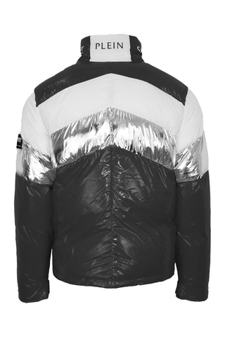 Doudoune - Blanc, noir et gris