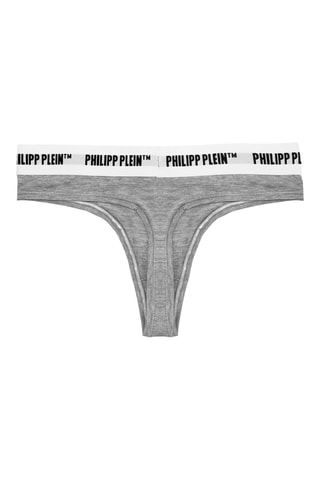 Tanga - Blanc, noir et gris