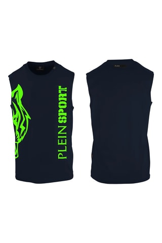 Débardeur - Bleu et vert