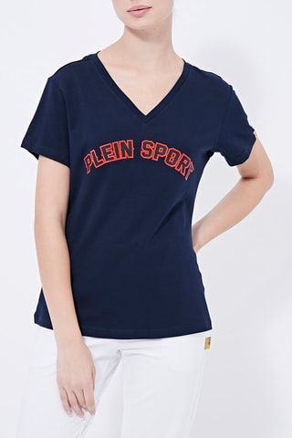 T-shirt - Noir, rouge et bleu