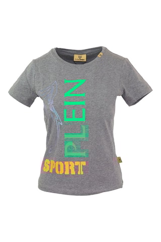 T-shirt - Bleu, violet et gris