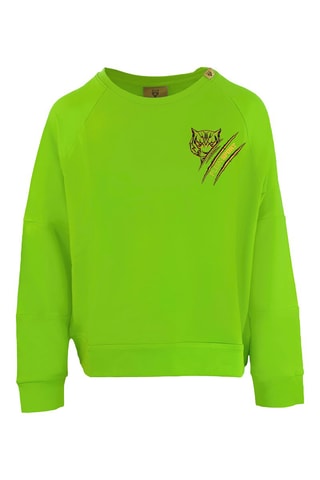 Sweat  fluo - Noir et vert