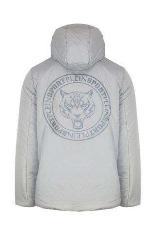 Coupe-vent - Blanc, bleu et gris