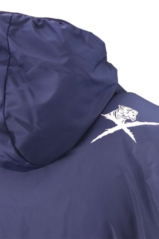 Coupe-vent - Blanc, bleu et gris