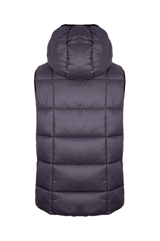 Doudoune sans manches - Noir et gris