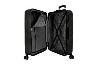 Mala de cabine e mala média Beverly Preto - Preto