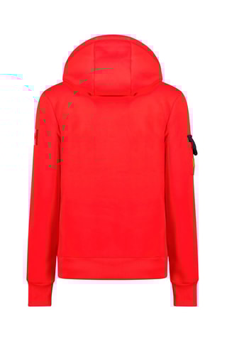 Sudadera con capucha Fipeak - Rojo