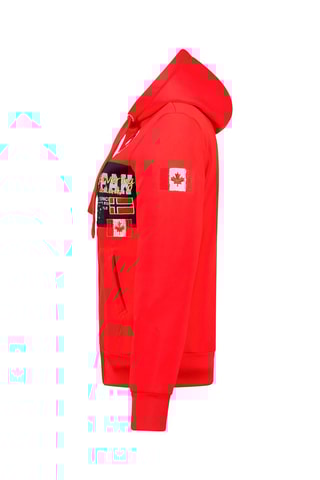 Sudadera con capucha Fipeak - Rojo