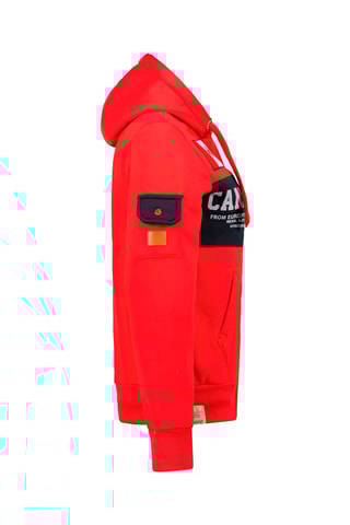Sudadera con capucha Fipeak - Rojo