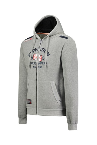 Sudadera con capucha Flageak - Gris jaspeado