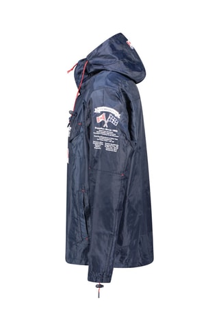 Cortavientos con capucha Butaneak - Azul marino