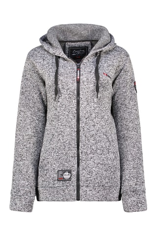 Chaqueta polar con capucha Talerteak - Gris