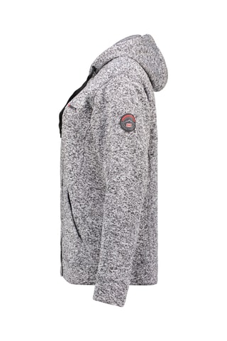 Chaqueta polar con capucha Talerteak - Gris