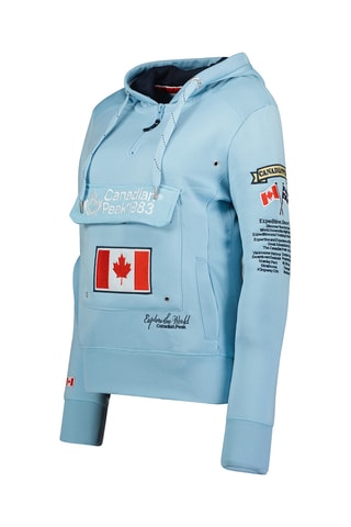 Sudadera con capucha - Celeste