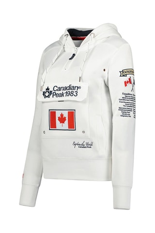 Sudadera con capucha - Blanco