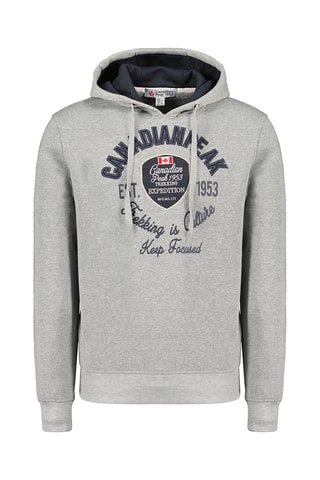 Sudadera con capucha Garleak - Gris jaspeado