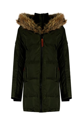 Anorak largo Beauty - Caqui