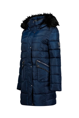 Anorak largo Bijouxeak - Azul marino