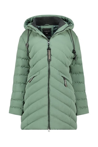 Anorak con capucha Clarisseak - Verde