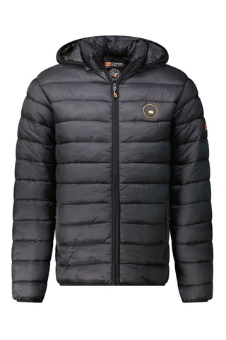 Anorak con capucha Amigomapeak - Negro y naranja