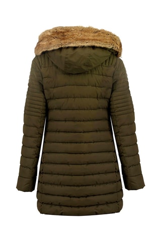 Anorak largo Charlizeak - Caqui