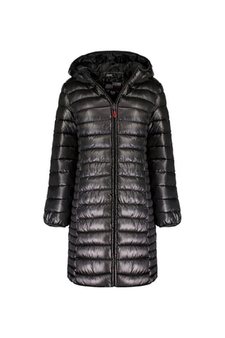 Anorak largo Colombiana - Negro