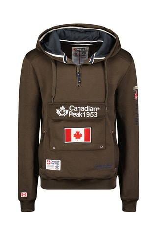 Sudadera con capucha - Marrón