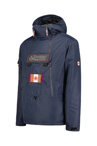 Parka con capucha Benyamineak - Azul marino