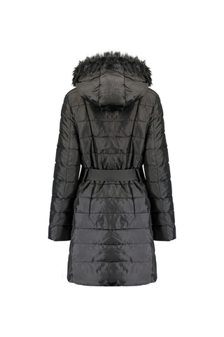 Anorak largo Anemoneak - Negro