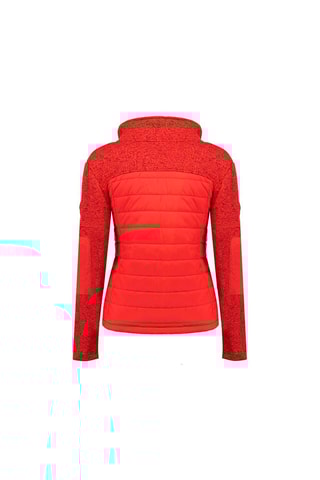 Chaqueta polar Uchampionne - Blanco y rojo