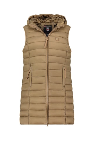 Chaleco con capucha - Topo