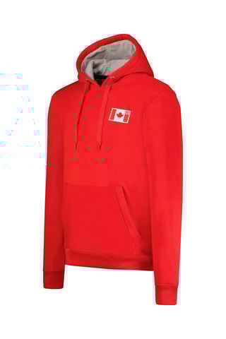 Sudadera con capucha Fondeak - Rojo