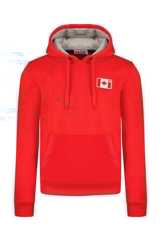 Sudadera con capucha Fondeak - Rojo