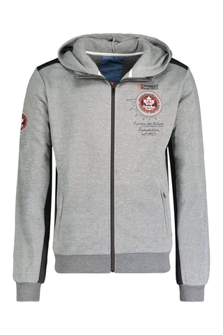 Sudadera con capucha Galatsi - Gris jaspeado