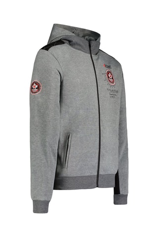 Sudadera con capucha Galatsi - Gris jaspeado