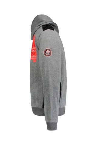 Sudadera con capucha Galatsi - Gris jaspeado