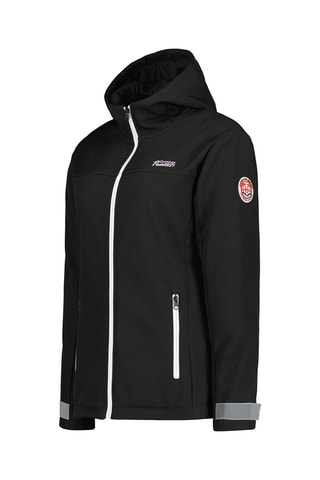 Chaqueta con capucha Softshell Tanyeak - Negro