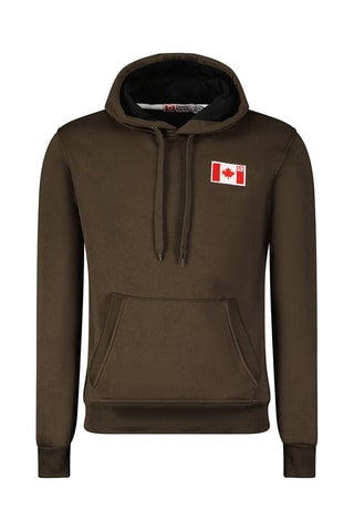 Sudadera con capucha Fondeak - Marrón