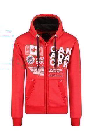 Sudadera con capucha Gasadeak - Rojo