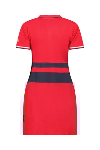 Vestido polo Kylianeak - Rojo