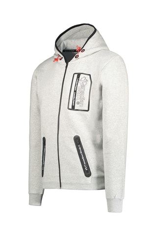 Sudadera con capucha Fonaldo - Gris jaspeado