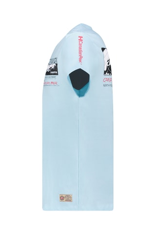 Camiseta Jholmeak - Celeste