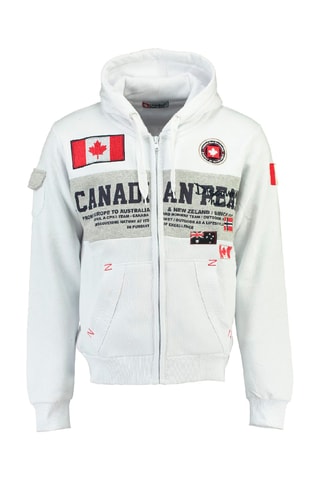 Sudadera con capucha Fipeak - Blanco