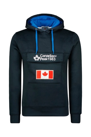 Sudadera con capucha - Azul marino